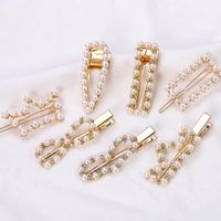 Womens Crown Beads Hair Clip Nhjq122822 main image 18