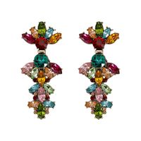 Womens Geometric Rhinestone Earrings Nhjq122831 main image 8