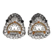 Womens Geometric Rhinestone Earrings Nhjq122831 main image 9