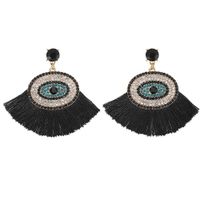 Womens Geometric Paint  Tassel Alloy Earrings Nhjq122835 main image 16