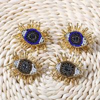 Womens Eyes Beads Alloy Tassel Line Earrings Nhjq122838 main image 20