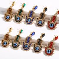 Womens Eyes Beads Alloy Tassel Line Earrings Nhjq122838 main image 17