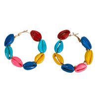 Womens Shell Beads Earrings Nhjq122821 sku image 6