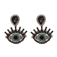 Womens Eyes Beads Alloy Tassel Line Earrings Nhjq122838 sku image 5