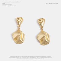 Womens Geometry Electroplating Alloy Earrings Nhqs122905 main image 2