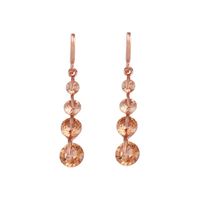 Womens Teardrop Shaped Zircon Ocesrio Earrings Nhas123010 main image 14