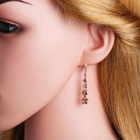 Womens Teardrop Shaped Zircon Ocesrio Earrings Nhas123010 main image 6