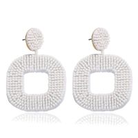 Womens Geometric Plastic  Resin Earrings Nhjq122933 sku image 1