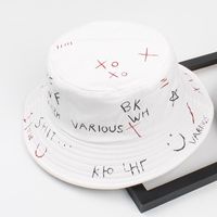 Graffiti Basin Hat Tide Brand Korean Version Of The Foldable Sun Protection Sun Hat Nhxo123284 main image 8