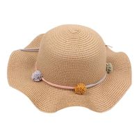 Beach Seaside Holiday Wind Foldable Straw Hat Nhxo123405 main image 6