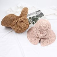 Japanese Solid Color Folding Holiday Beach Visor Nhxo123444 main image 5