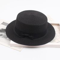 Vintage European And American Bow Flat Top Hat Nhxo123476 main image 8