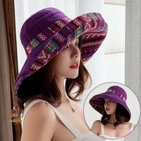 Fashion Casual Double-sided National Wind Big Hat Nhxo123439 sku image 6