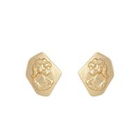 Womens Geometry Electroplating Alloy Earrings Nhqs123497 main image 6