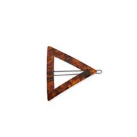Triángulo De Mujer Chapado En Acrílico Accesorios Para Pelo Nhqs123620 sku image 1