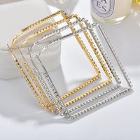 Womens Geometric Rhinestone Alloy Earrings Nhbq123964 main image 3