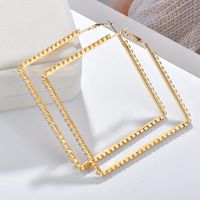 Womens Geometric Rhinestone Alloy Earrings Nhbq123964 main image 6