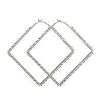 Womens Geometric Rhinestone Alloy Earrings Nhbq123964 main image 7