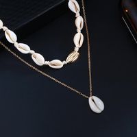 Womens Shell Creative Hand Weaving Alloy Necklaces Nhgy123981 main image 5