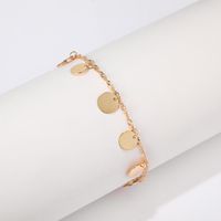 Womens Disc Plating Alloy Ankle Bracelet Nhgy123985 main image 4
