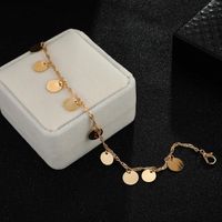 Womens Disc Plating Alloy Ankle Bracelet Nhgy123985 main image 5