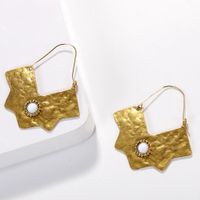 Womens Geometric Creative Features Paint Alloy Earrings Nhjq124082 main image 13