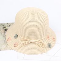 Versión Coreana Del Sombrero De Playa Plegable Salvaje Sombrero De Visera De Playa Dulce Y Encantadora Nhxo124212 sku image 4
