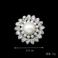 Womens Floral Plating Alloy Danrun Jewelry Brooches Nhdr124787 main image 3