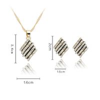 Womens Rhinestone Alloy Jewelry Sets Nhdr124829 main image 5