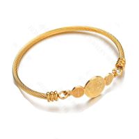 Simple Style Geometric 303 Stainless Steel 304 Stainless Steel 18K Gold Plated No Inlaid In Bulk main image 6