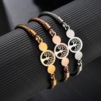 Fashion Flower 303 Stainless Steel Stainless Steel 18K Gold Plated No Inlaid In Bulk main image 4