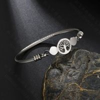 Fashion Flower 303 Stainless Steel Stainless Steel 18K Gold Plated No Inlaid In Bulk main image 7