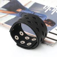 Unisex Geometric Leather Bracelets &amp; Bangles Nhpk124898 main image 6