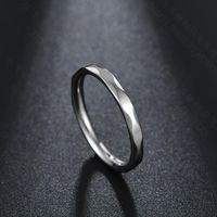 Couple Style Geometric Stainless Steel Rings Nhhf124957 main image 7