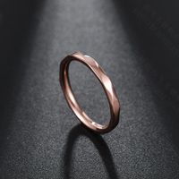 Couple Style Geometric Stainless Steel Rings Nhhf124957 main image 9