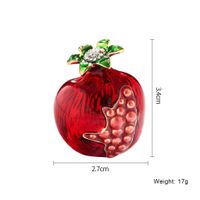 Womens Fruit Plating Pomegranate  Alloy Brooches Dr190505120134 main image 3