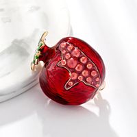 Womens Fruit Plating Pomegranate  Alloy Brooches Dr190505120134 main image 4