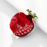 Womens Fruit Plating Pomegranate  Alloy Brooches Dr190505120134 main image 6