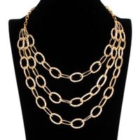 Womens Teardrop-shaped Plated Aluminum Necklaces Ct190505120147 main image 3