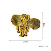 Womens Animal Plating  Elephant Alloy Brooches Dr190505120152 main image 4
