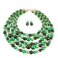 Womens Geometric Beads Beaded Beaded Necklaces Ct190505120159 main image 4