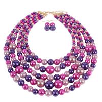 Womens Geometric Beads Beaded Beaded Necklaces Ct190505120159 main image 5