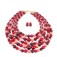 Womens Geometric Beads Beaded Beaded Necklaces Ct190505120159 main image 6