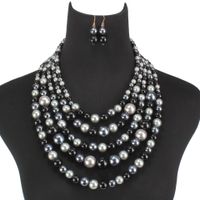 Womens Geometric Beads Beaded Beaded Necklaces Ct190505120159 main image 8