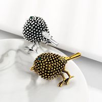 Womens Animal Plating  Sparrow Alloy Brooches Dr190505120175 main image 5