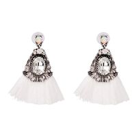 Womens Fringe Tassel Line Alloy  Earrings Jj190505120182 main image 7