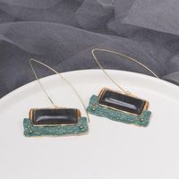 Womens Geometry Electroplating Palace Wind Is Old  Alloy  Earrings Jj190505120205 main image 1