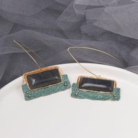 Womens Geometry Electroplating Palace Wind Is Old  Alloy  Earrings Jj190505120205 main image 3