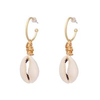 Womens Shell Fashionable Shellfish  Seashell Earrings Jj190505120215 main image 7