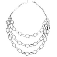 Womens Teardrop-shaped Plated Aluminum Necklaces Ct190505120147 sku image 2